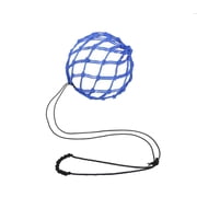 APLVFFZH Football Kick Adjustable Length Outdoor Soccer Ball Net Kicker for Parks Blue