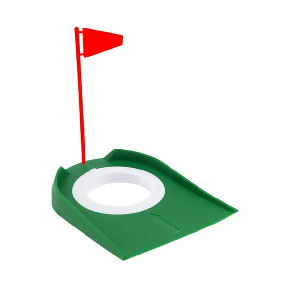 APLVFFZH Golf Putting Cup Flag Golf Putting Hole Cup Golf Putting Training Golf Training, red