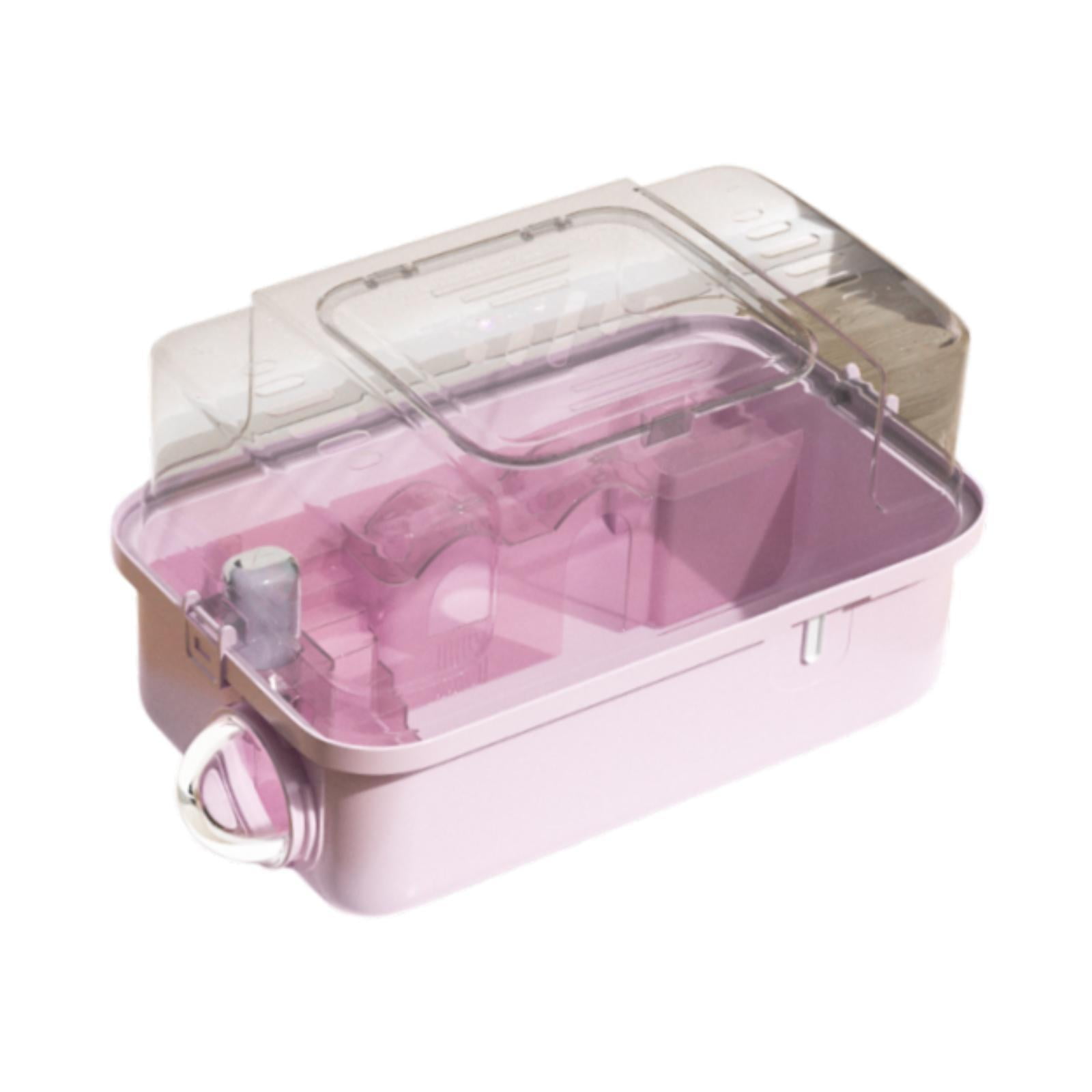 APLVFFZH Guinea Pig Travel Hamster Carrier Cage for Gerbil Sugar Glider ...