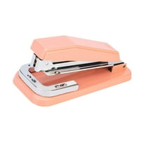 APLVFFZH Heavy Duty Stapler Office Stapler Binding Supplies Portable Metal Manual Stapler Pink