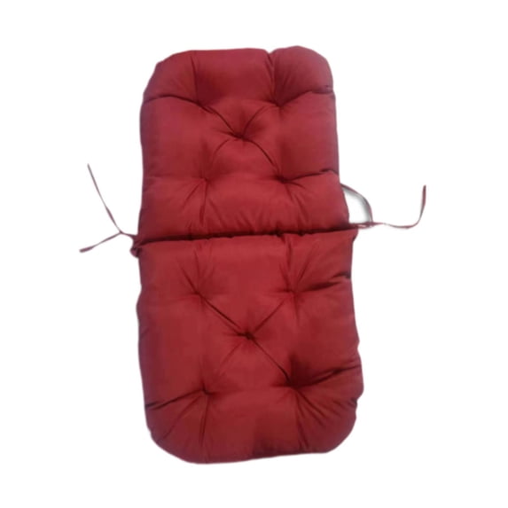 APLVFFZH High Back Chair Cushion Rocking Chair Cushion Patio Seat Cushion for Living Room Red