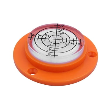 APLVFFZH Horizontal Leveler Bubble Level Circular Measuring Tool Spirit Level for Camping Color D