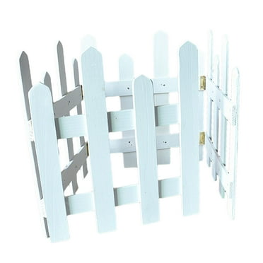 APLVFFZH Landscape Edging Border Fence Strong Sturdy Wooden Garden Fence Picket Fence for White Height 35cm