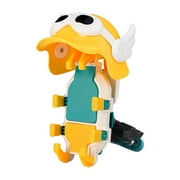 APLVFFZH Motorcycle Phone Holder Anti Shockproof Handlebar Cell Phone Clamp for Yellow