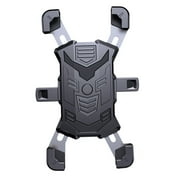 APLVFFZH Motorcycle Phone Holder Automatic Locking Stable Cell Phone Holder for 4.8-7inch Black