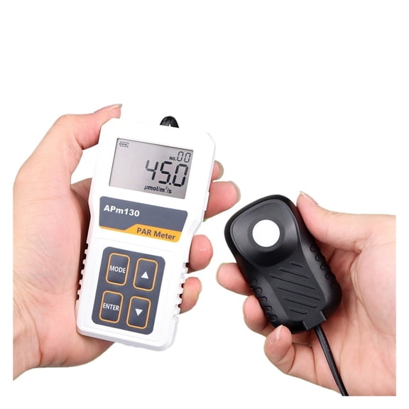 APM130 Digital Light Energy Meter PAR Meter High Precision Light Intensity Tester PPFD Measurement For Plants Greenhouse ,High Precision