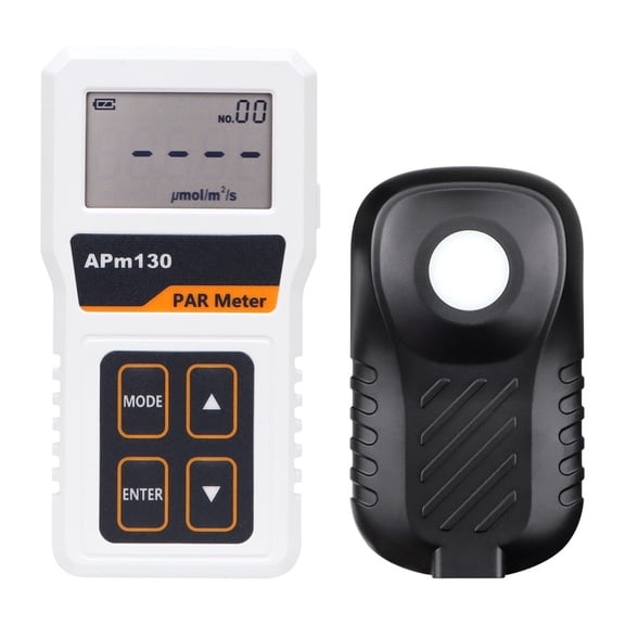 APM130 PAR Meter High Precision Light Intensity Tester Digital Light Energy Meter PPFD Measurement For Plants Greenhouse ,High Precision