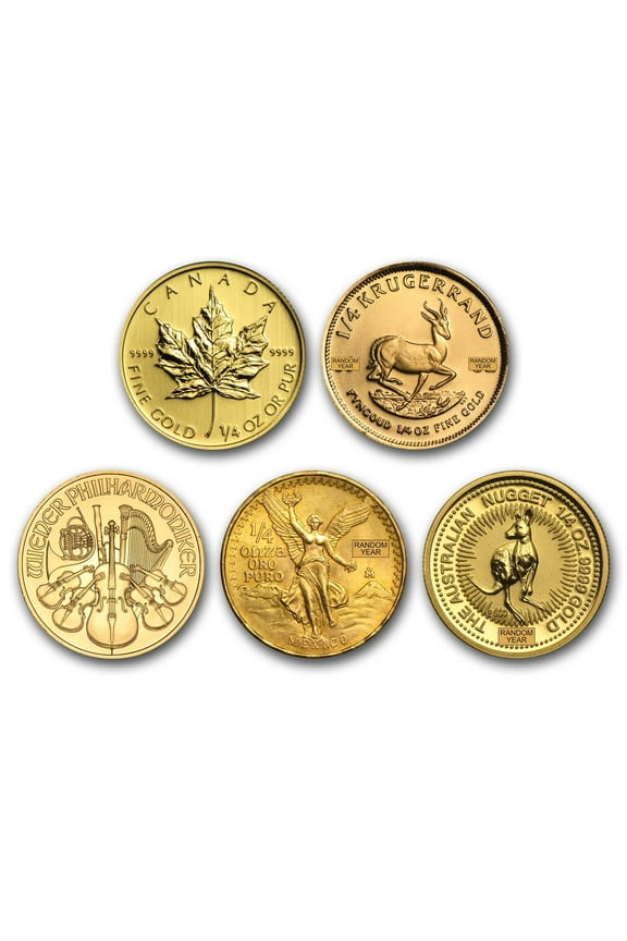 1/4 oz Gold Coin - Random Mint