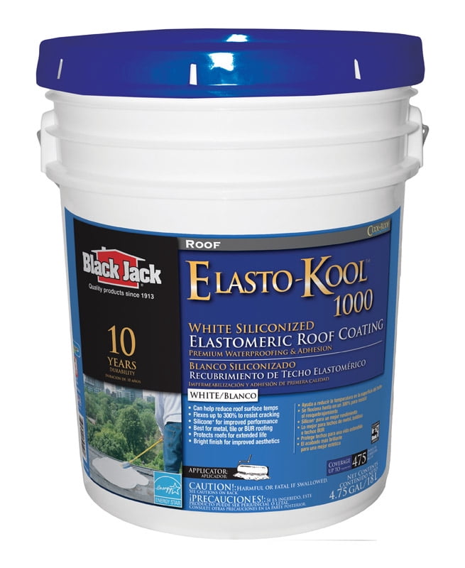 APOC Gloss White Acrylic Roof Coating 4.75 gal - Walmart.com
