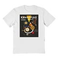 thumbnail image 1 of APOH Wassily Kandinsky Theorist Graphic White Men's Cotton T-Shirt, 1 of 1