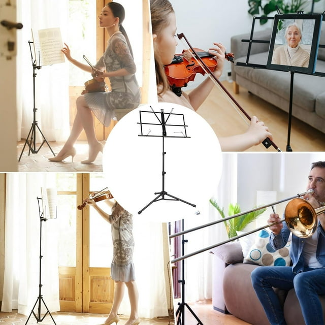 Versatile Foldable Portable Adjustable Music Score Stand Sheet Music