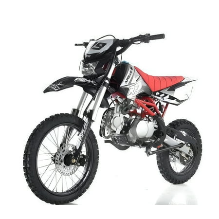 Apollo DBX19-125CC Gasoline Dirt Bike, Black