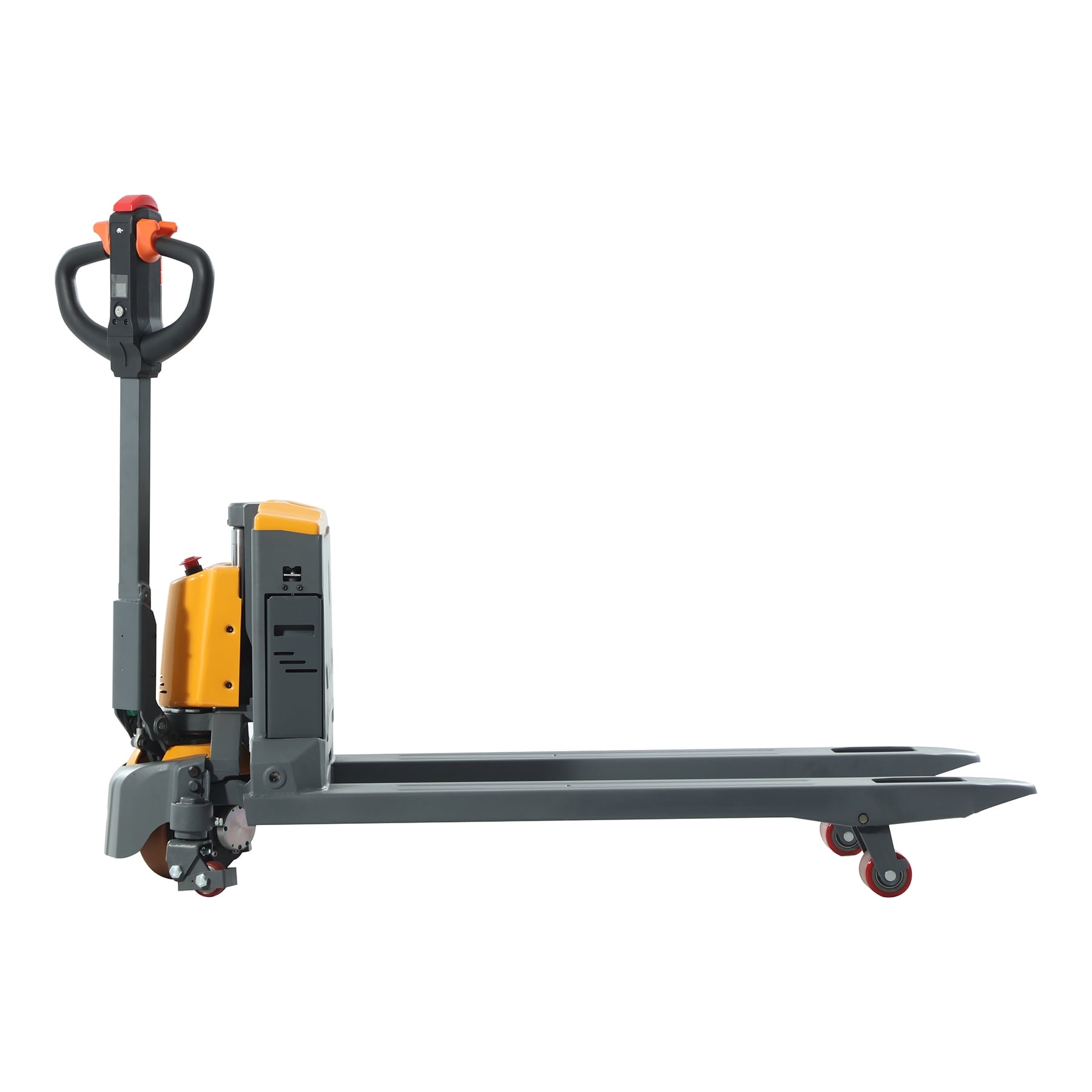 APOLLOLIFT 3" Lowered Full-Electric Pallet Jack 3300lb Lithium Battery Powered Pallet Truck 48"x27" Fork Size