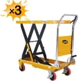 thumbnail image 1 of APOLLOLIFT 3 Units Single Scissor Lift Table 660 lbs. 35.4" Lift, 1 of 7