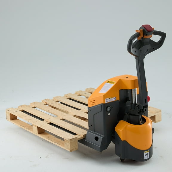 APOLLOLIFT 4400lb Fully Powered Electric Walkie Pallet Jack Truck 27" Fork Width, 3" Lowered