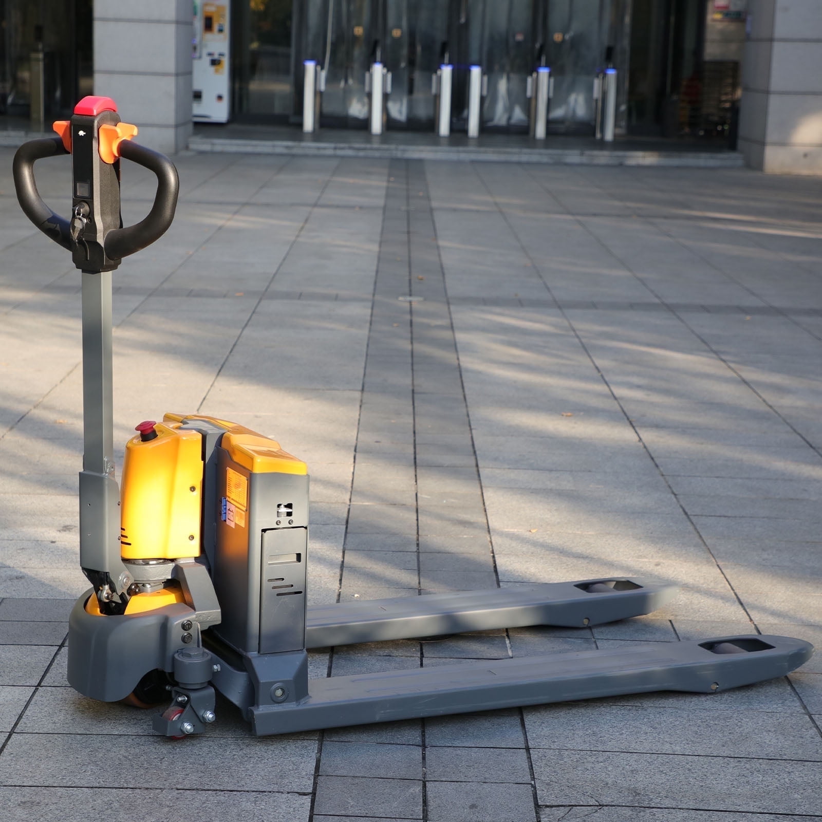 APOLLOLIFT 4400lbs Full Electric Pallet Jack 48V/20Ah Lithium-Ion Battery Pallet Truck with 48"X27" Fork Size