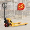 thumbnail image 1 of APOLLOLIFT 5PCS Hydraulic Manual Pallet Jack Material Handling Tools 6600 lbs. 48"x27", 1 of 9