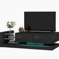 thumbnail image 1 of APP Control Full RGB Lights - TV Console with 90% Storage for 75 - inch TV, 1 of 5