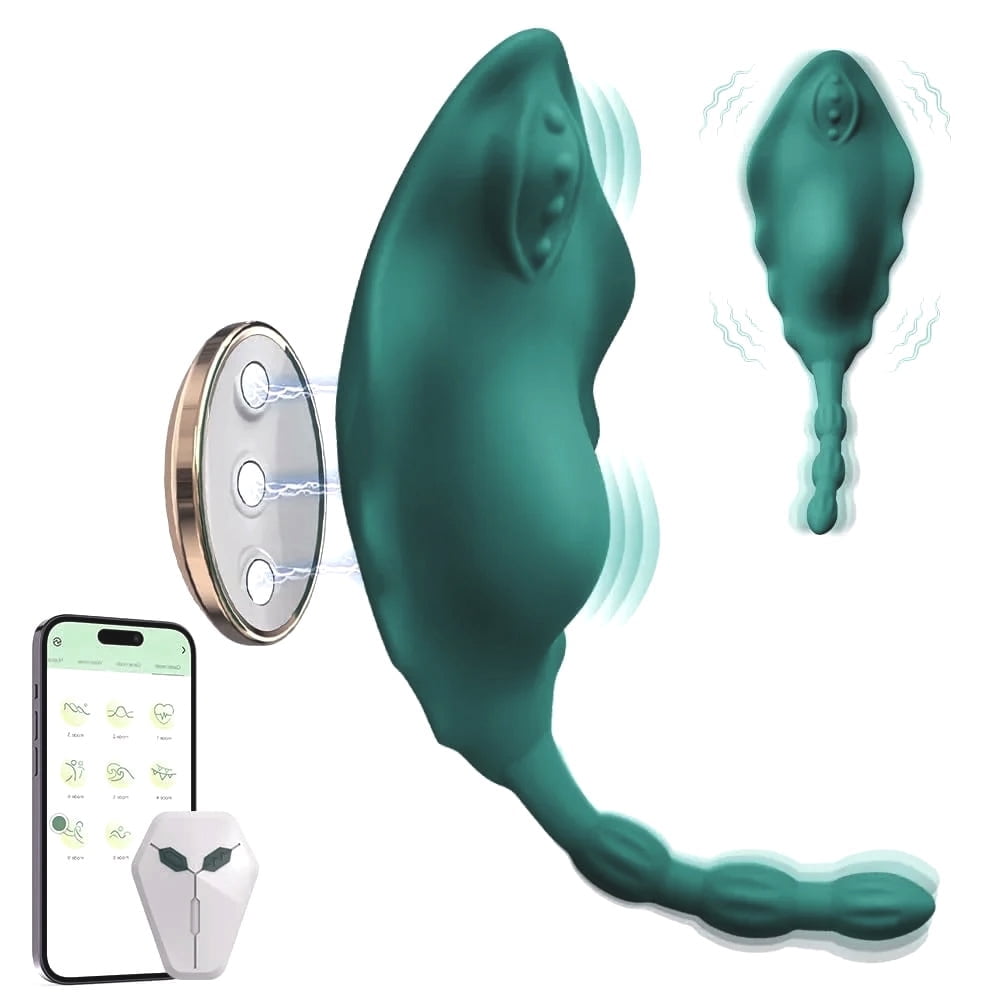 APP Remote Control Wearable Panty Vibrator with Magnetic Clip,G-Spot Stimulator with 10 Vibration Modes,Adult Sex Toys for Women Couples