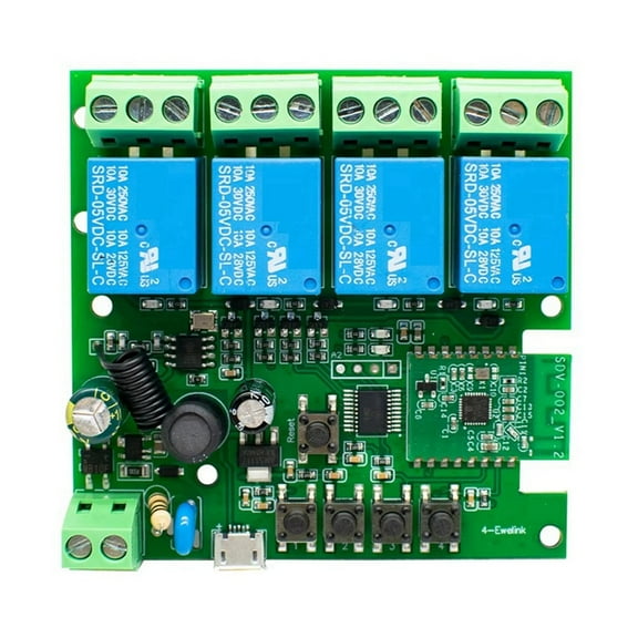 APP WiFi  Switch Smart Controller Module 4 Channels Wifi Switch Relay AC 85-250V USB5V  Remote Control