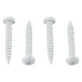 thumbnail image 1 of APP012-PSQ1000W8X1-1-2 Pan Head Square Recess Screw, White - 8 x 1.5 in. - 100 Per Case, 1 of 1