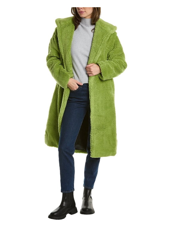 womens Mia 2 Hooded Coat, XS, Green
