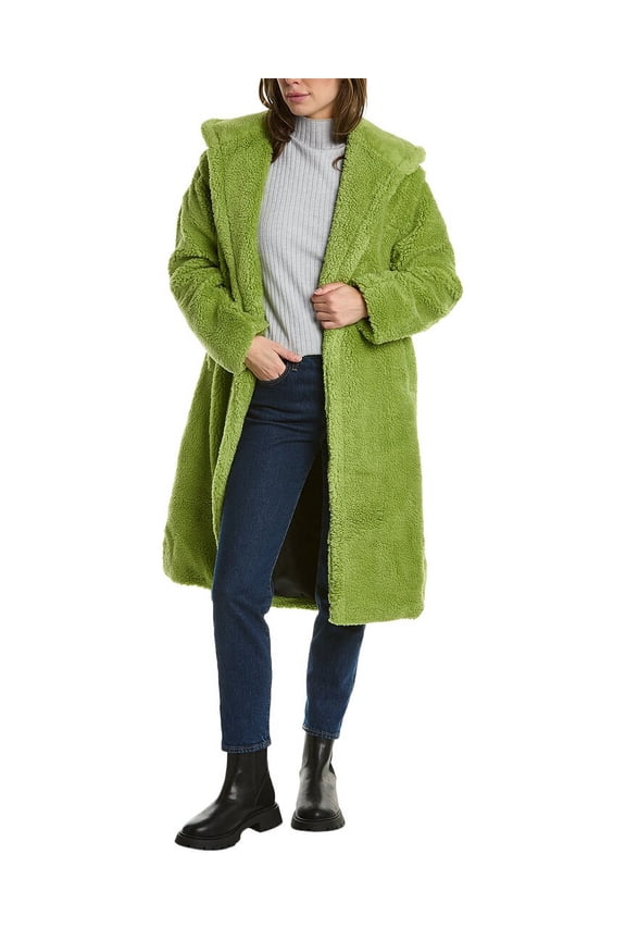 womens Mia 2 Hooded Coat, XS, Green
