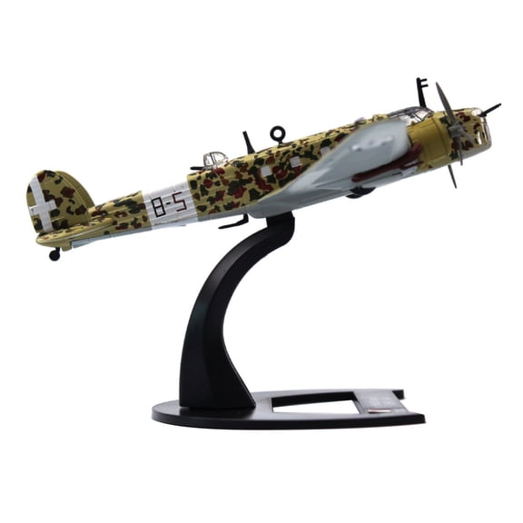 APPLAYERR 1:144 Scale Wwii Bomber Model Fiat Br.20 Cicogna Alloy Plastic Construction For Aircraft Fans Home Decor Use