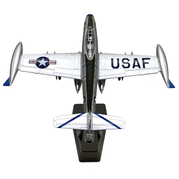 APPLAYERR 1:72 Scale Usaf Jet Fighter Model F-84 Thunderjet Alloy Plastic Construction With Stand For Historical Collection
