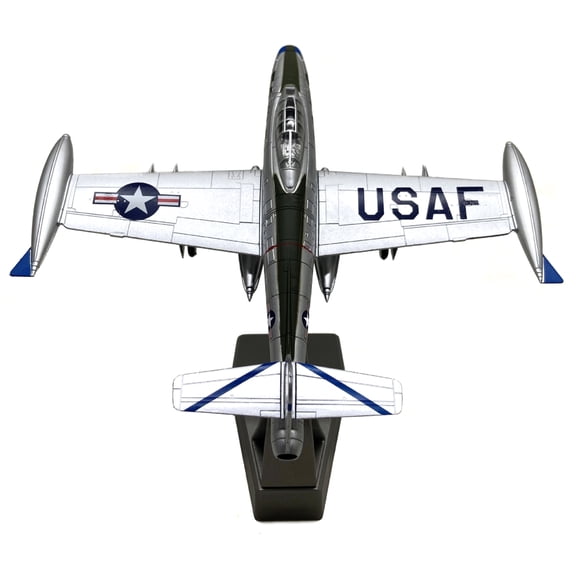 APPLAYERR 1:72 Scale Usaf Jet Fighter Model F-84 Thunderjet Alloy Plastic Construction With Stand For Historical Collection