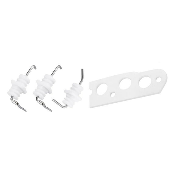APPLAYERR 104000192 K Flame Rod Electrode Kit for R75 R94 RC80 Tankless Water Heater Direct Replacement Easy for Rinnai