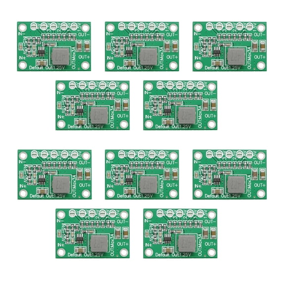 APPLAYERR 10Pcs Adjustable DC-DC Step-Down Module Versatile Power Supply Solution for Robotics and RC Models
