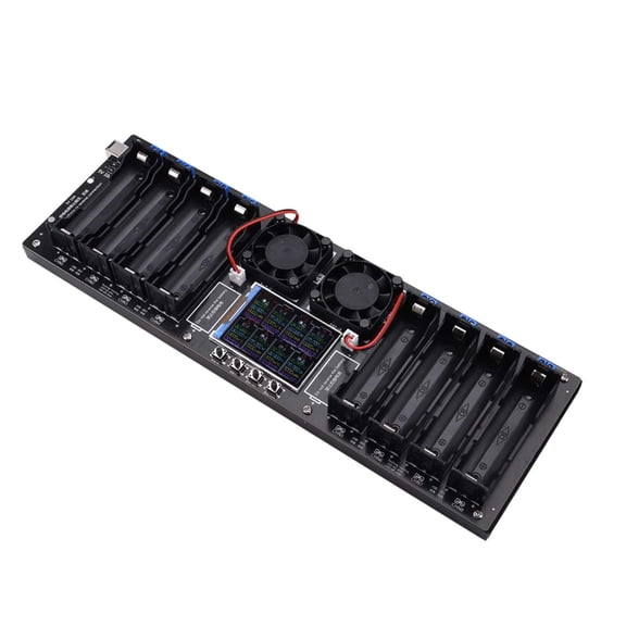 APPLAYERR 18650 Battery Tester 8 Channel Independent Charge Discharge Cycle Test with Adjustable Settings for DIY