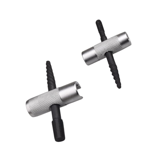APPLAYERR 2 Piece Grease Zerk Tool Set Thread Cleaning Repair Tool For Lawn Mowers Trucks Excavators Marine Equipment
