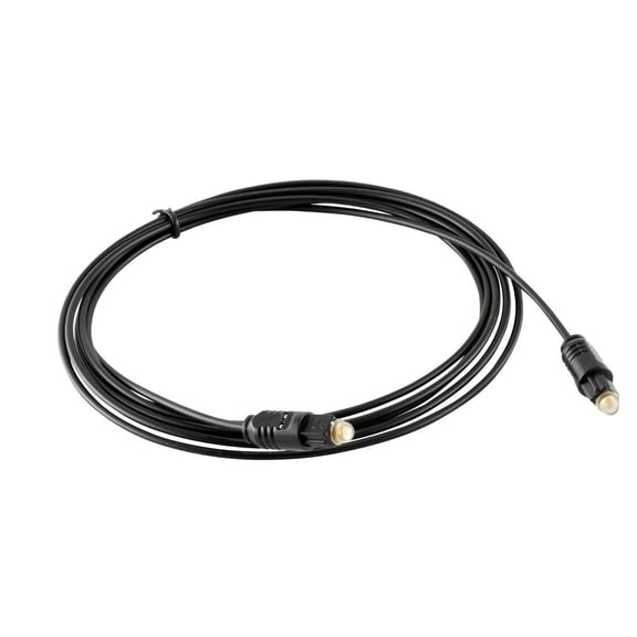 APPLAYERR 2M Optical Audio Cable Blue Core Fiber Low Signal Attenuation Plug Play Structure For Audio Receiver Preamp Processor Use
