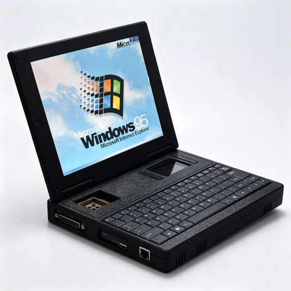 APPLAYERR 9.7Inch IPS Retro Laptop 386SX40Mhz CPU compatible with Hobbyist Vintage Computer Experiment Equipment