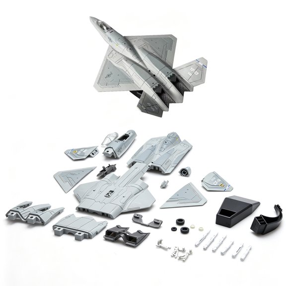 APPLAYERR ABS Plastic Aircraft Model Kit 29cmX19cm Snap Together Structure For Hobbyist DIY Project Tabletop Placement