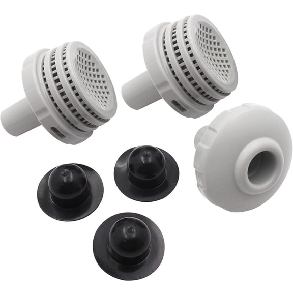 APPLAYERR Above Ground Pool Connector Kit 25022E Water Jet Strainer Replacement Grids Inlet Nozzle Hole Plugs Easy to Install