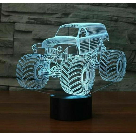 APPLAYERR Acrylic 3D Optical Illusion Lamp USB-Powered, Energy-Saving Decor for Home and Office