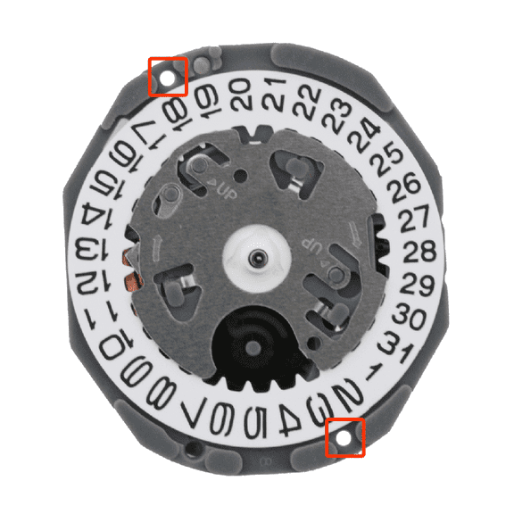 APPLAYERR Assembled Quartz Movement VJ22 VJ22B 2.71mm Thickness Standard Hand Size For Watch Replacement Application