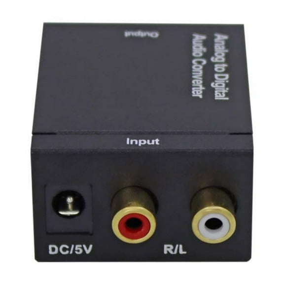 APPLAYERR Audio ADC Converter RCA to Digital Optical Coaxial for Amplifier DVD Player MP3 Aluminum Housing S/PDIF 24-Bit Transmission