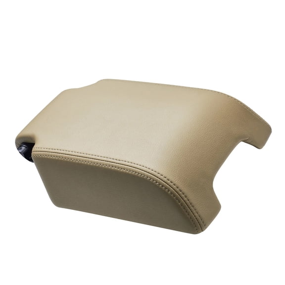 APPLAYERR Brown Custom Upholstery Armrest Protective Sleeve For Rover LR3 LR4 2005-2016 Soft Touch Full Protection Auto Console Accessory