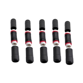APPLAYERR Cat 5/5E/6 Network Cable Connector 8 Nickel-Plated Pins, for Secure and Stable Data Transmission Coupler