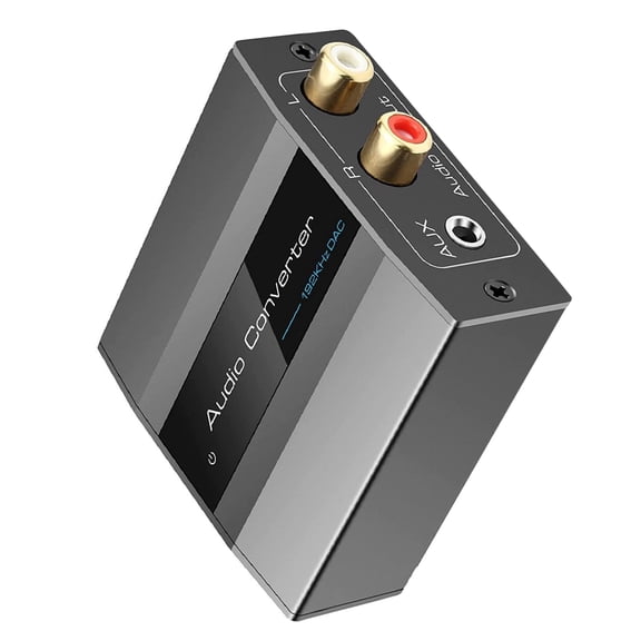 APPLAYERR Compact DAC Adapter with 192KHz Sample Rate for Enhancing TV and Speaker Sound Quality