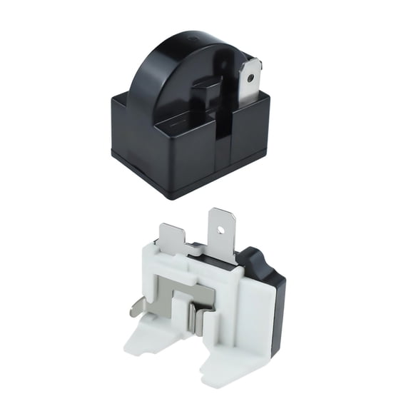 APPLAYERR Compressor Overload Protector 1Pin 47Ohm Refrigerator Parts For Home Kitchen Apartment RV Freezer Daily Household Electrical Repairs
