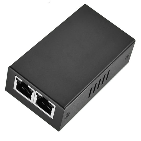 APPLAYERR Cost-Effective 100mbps POE Repeater for IP Devices - Extends Range by 120m, Supports IEEE802.3af/at