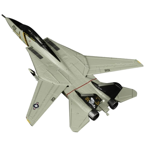 APPLAYERR Desktop Ornament US Navy F-14 Tomcat Fighter Model Airplane in Alloy, 1:144 Scale