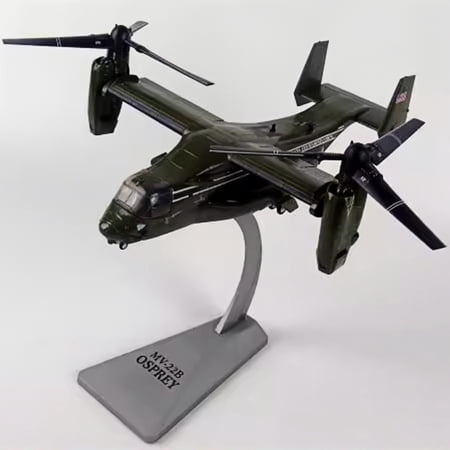 APPLAYERR Detailed Boeing Bell V-22 Osprey Replica for Education Learn About Aviation History Accurate 1:72 Scale Model