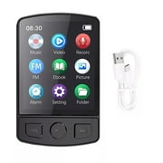 APPLAYERR Durable MP3 Player with Clip Design for Hiking, Cycling & Running, 1.77-inch HD Color Screen