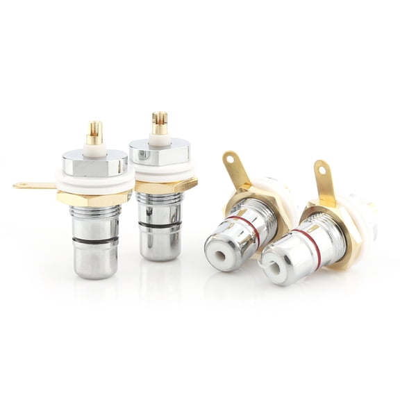 APPLAYERR Durable RCA Jacks with PTFE Insulation Safe, Reliable Performance for Studio Monitors & Amplifiers